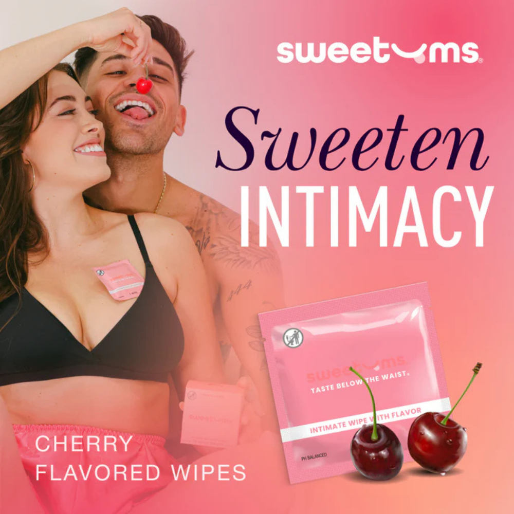 Sweetums Cherry Flavored Wipes