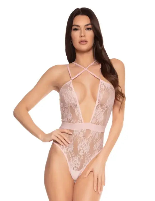 Strappy Thong Bodysuit - Medium