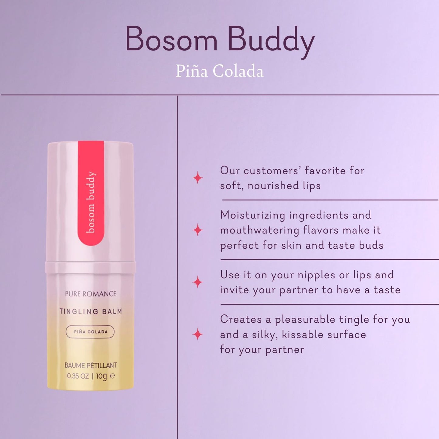Bosom Buddy -Pina Colada