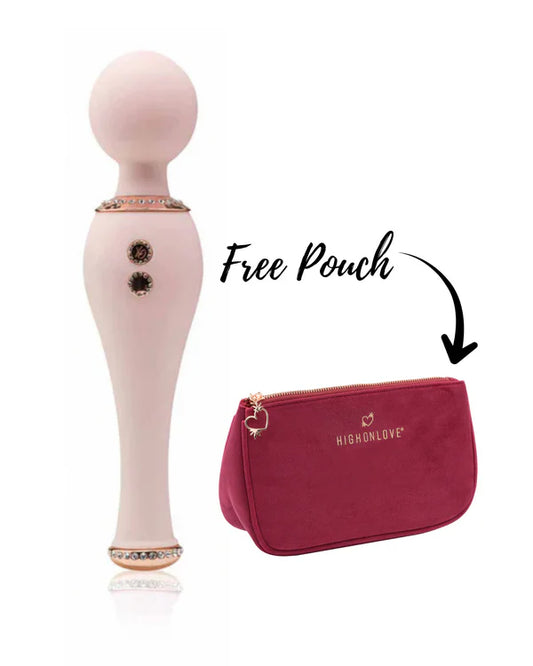 Pink Bling Wand w/ Pouch