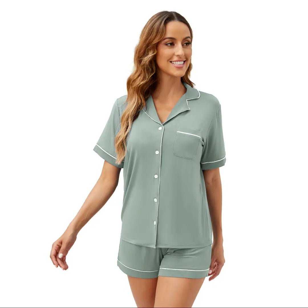 Bamboo Short Sleeve and Short Pajamas